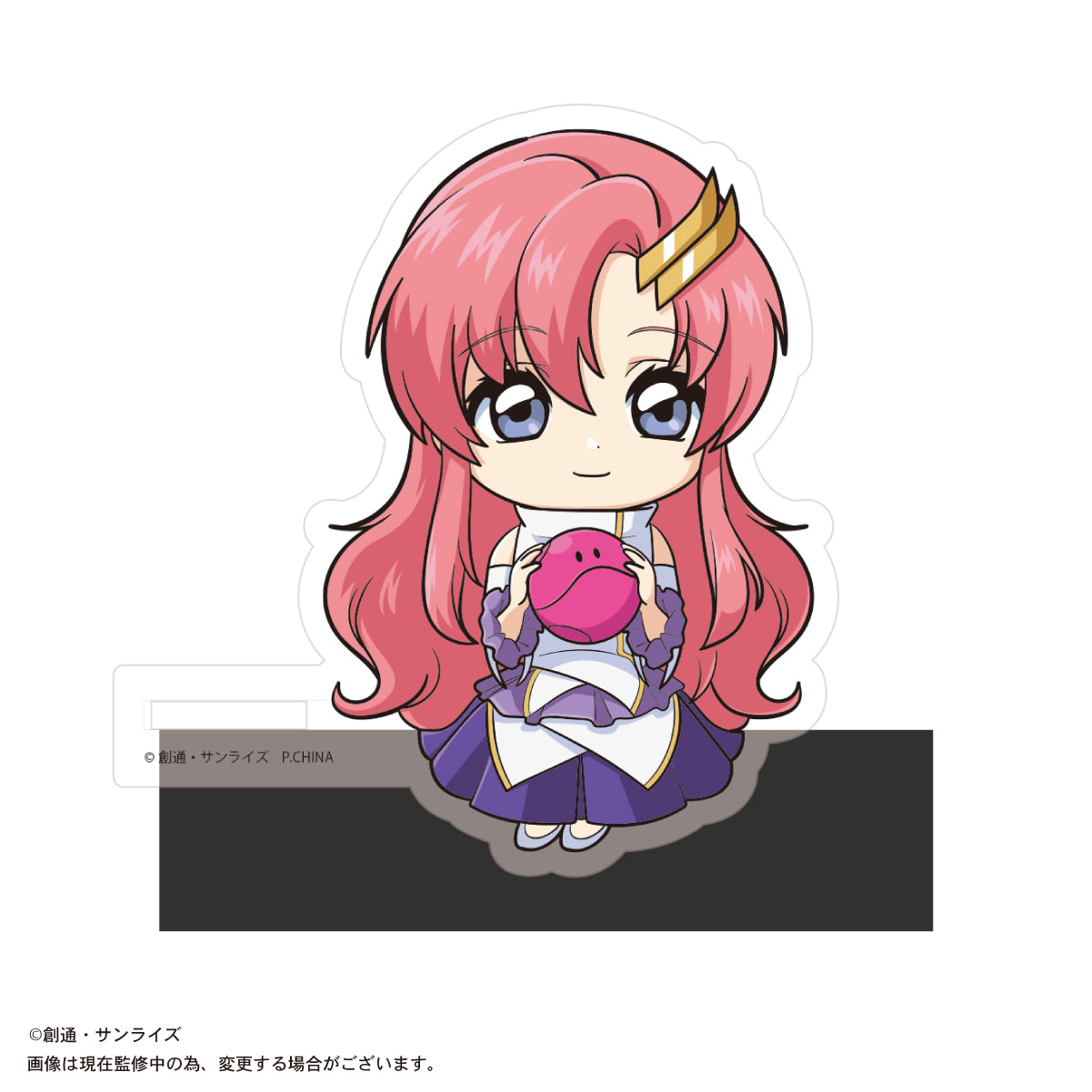 ガンダムSEED』キャラがカドにちょんと乗るかわいいアクリルに 