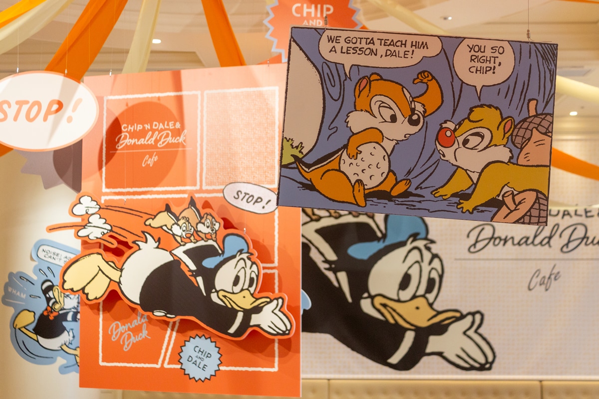 ディズニー】期間限定『チップとデール＆ドナルド』カフェが可愛すぎた
