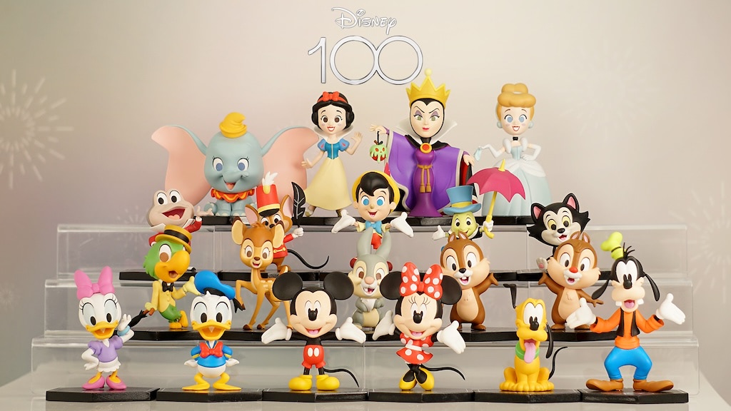 Disney100】「ミニフィギュアコレクション」ABEMA Martでリリース