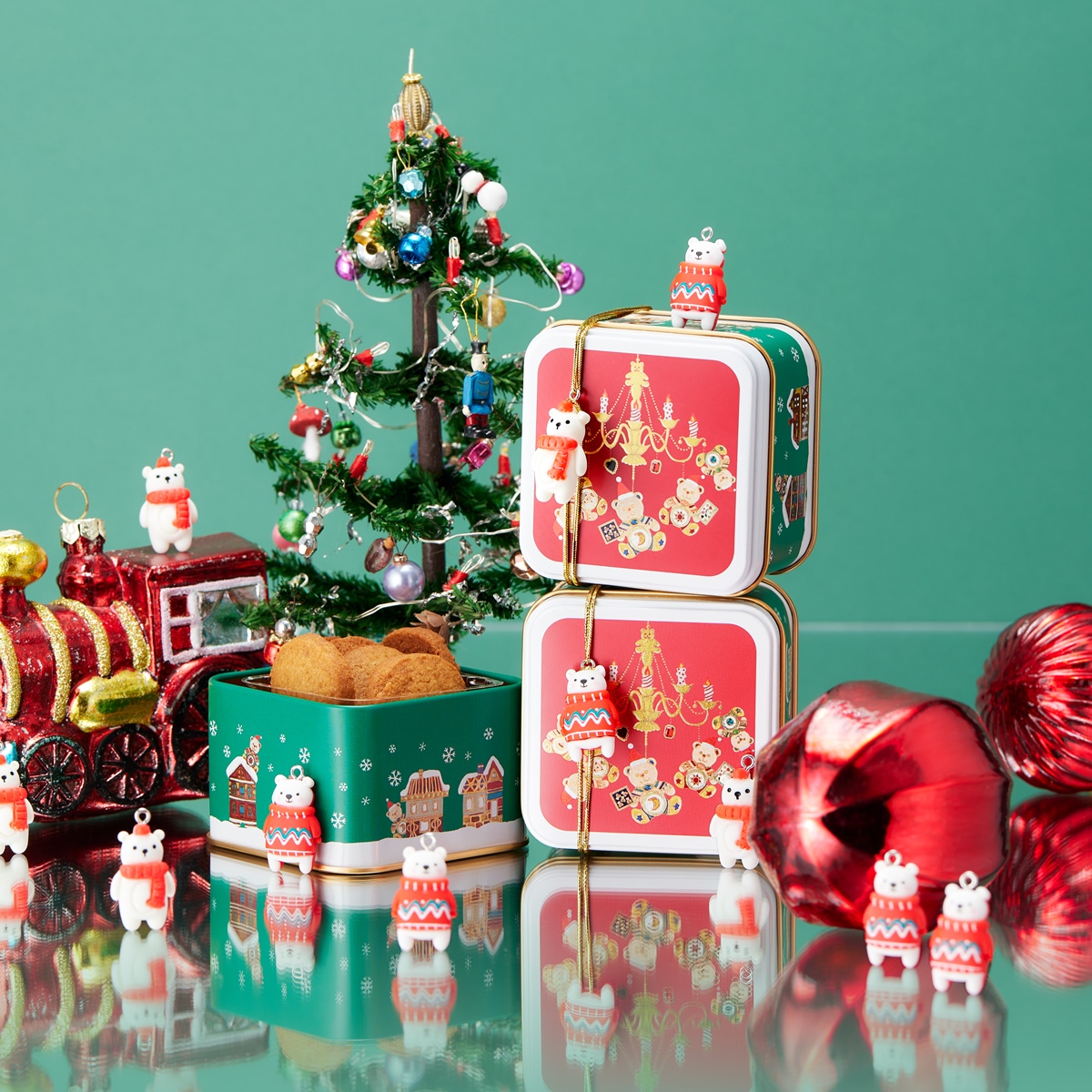 本日発売【銀座三越】クリスマス限定の「お菓子缶」が可愛すぎっ