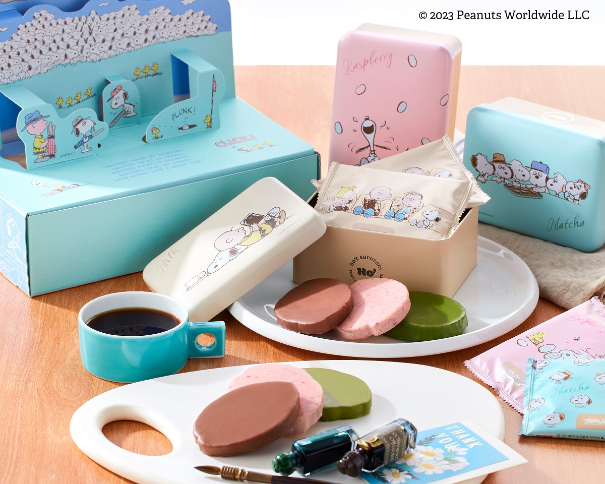 スヌーピー】オリジナルのお菓子缶が可愛すぎ♪東京ラスクと初