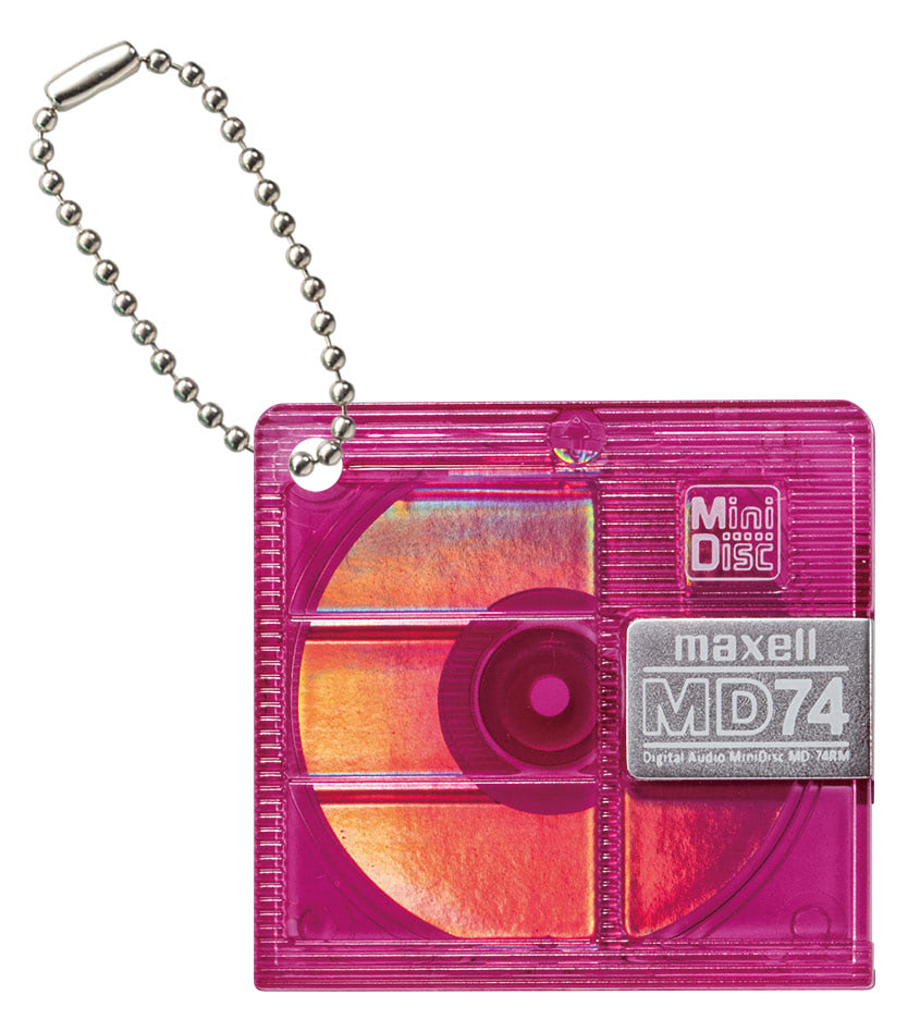 平成レトロテック！ キラキラ輝く「Maxell MDミニチュアチャーム