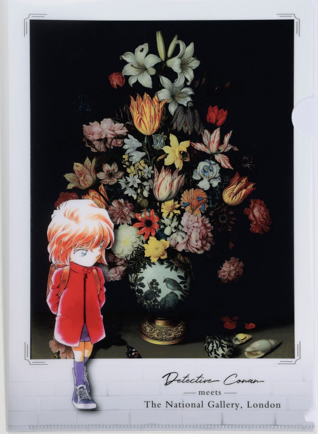 名探偵コナン　キャンパスアート　ロンドンナショナルギャラリー 怪盗キッド 連載30周年『名探偵コナン』と設立200周年「ロンドン ナショナル