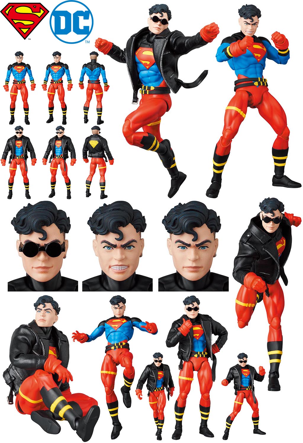 MAFEX 174 スーパーマン アクションフィギュア MAFEX No.174 SUPERMAN (ZACK SNYDER`S JUSTICE LEAGUE Ver
