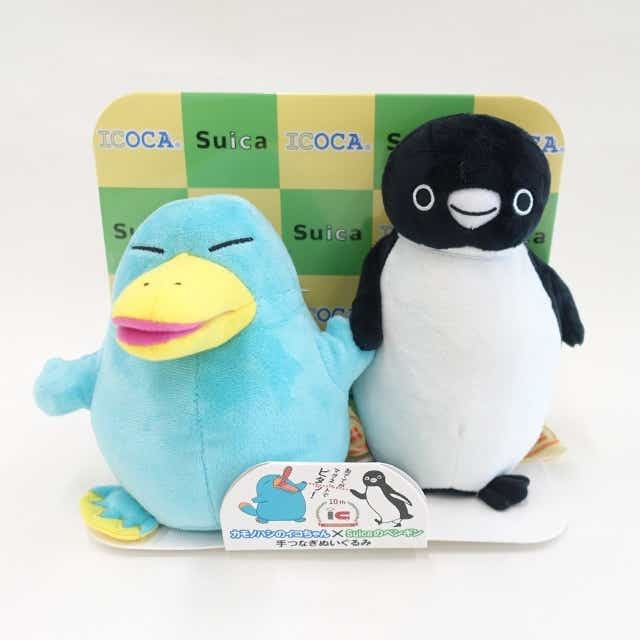 Suica×ICOCA】SuicaペンギンとICOCAのイコちゃんが手をつなぐ