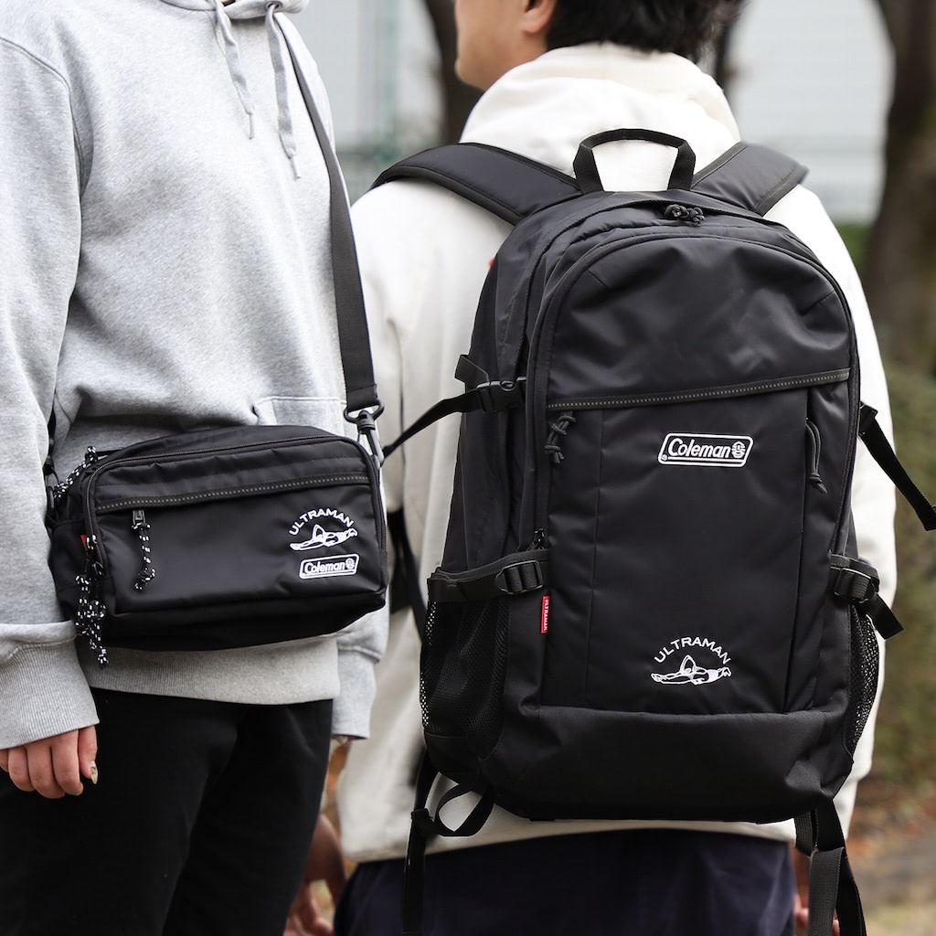 Coleman】日常使い・アウトドアに最適！ ワンポイントのウルトラマンが