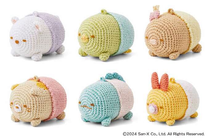 すみっコぐらし】赤ちゃん姿のすみっコたち☆手芸も楽しい編みぐるみ