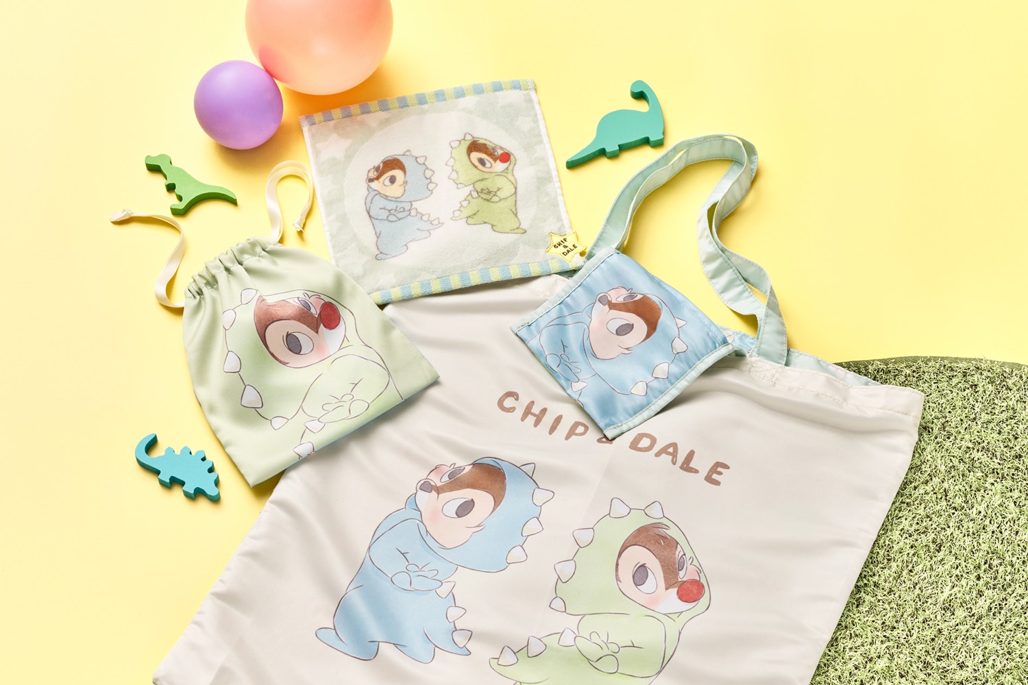 チップとデール】『恐竜ごっこ』の新コレクションが最高に可愛い