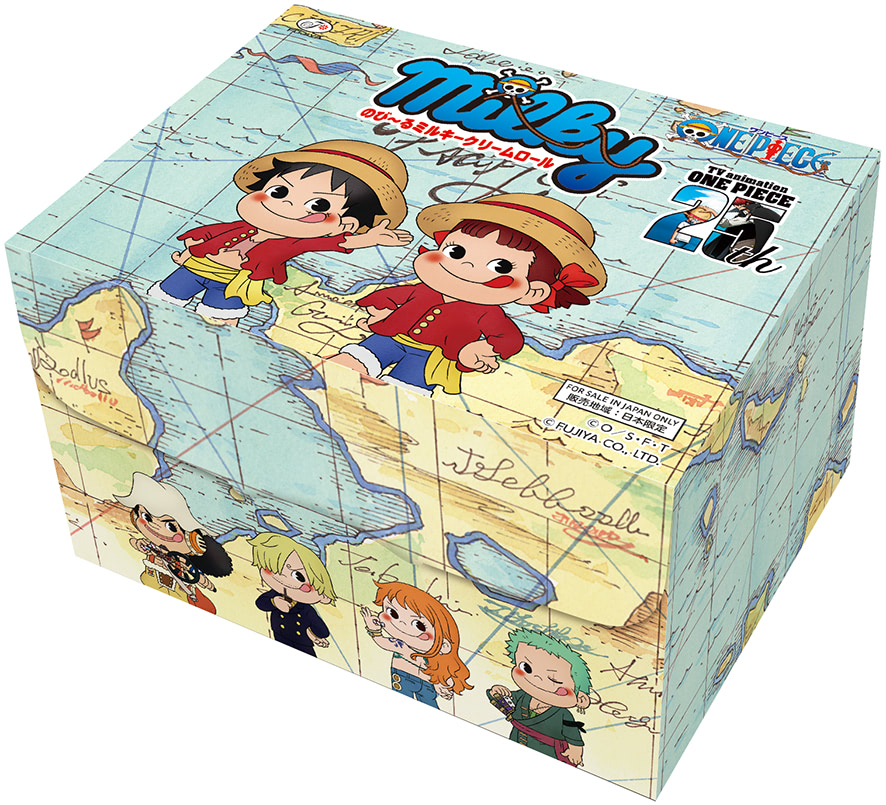 ペコちゃん】不二家×『ONE PIECE』初めてのコラボはお菓子とグッズの大
