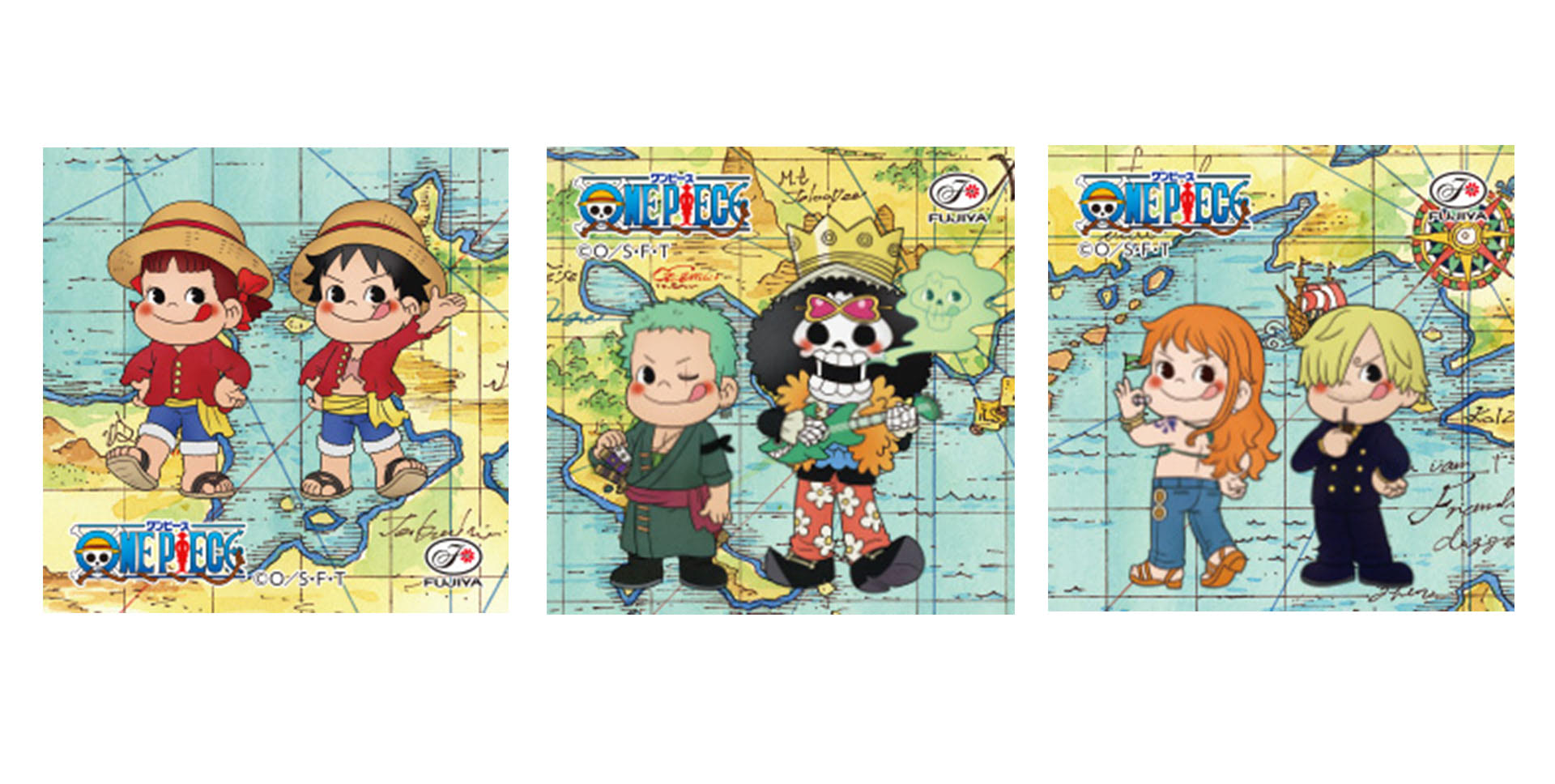 ミルキーイチゴワンピース　見本 ペコちゃん】不二家×『ONE PIECE』初めてのコラボはお菓子とグッズの大