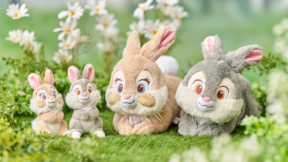 ディズニーストア】ぽかぽか陽気にぴったりなカラーのぬいぐるみ