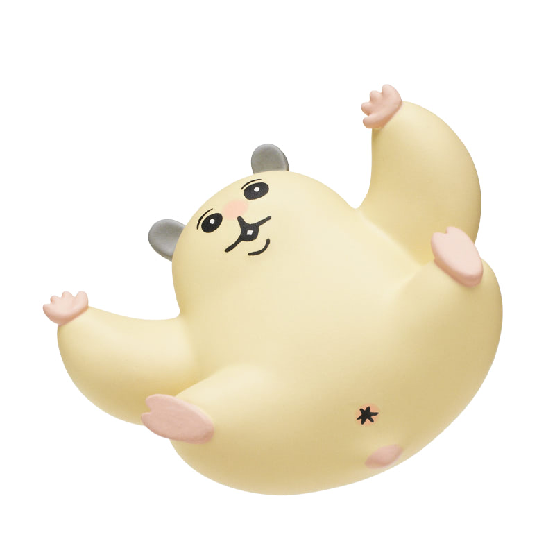 ムキムキのハムちゃん」がマッチョかわいいカプセルトイに