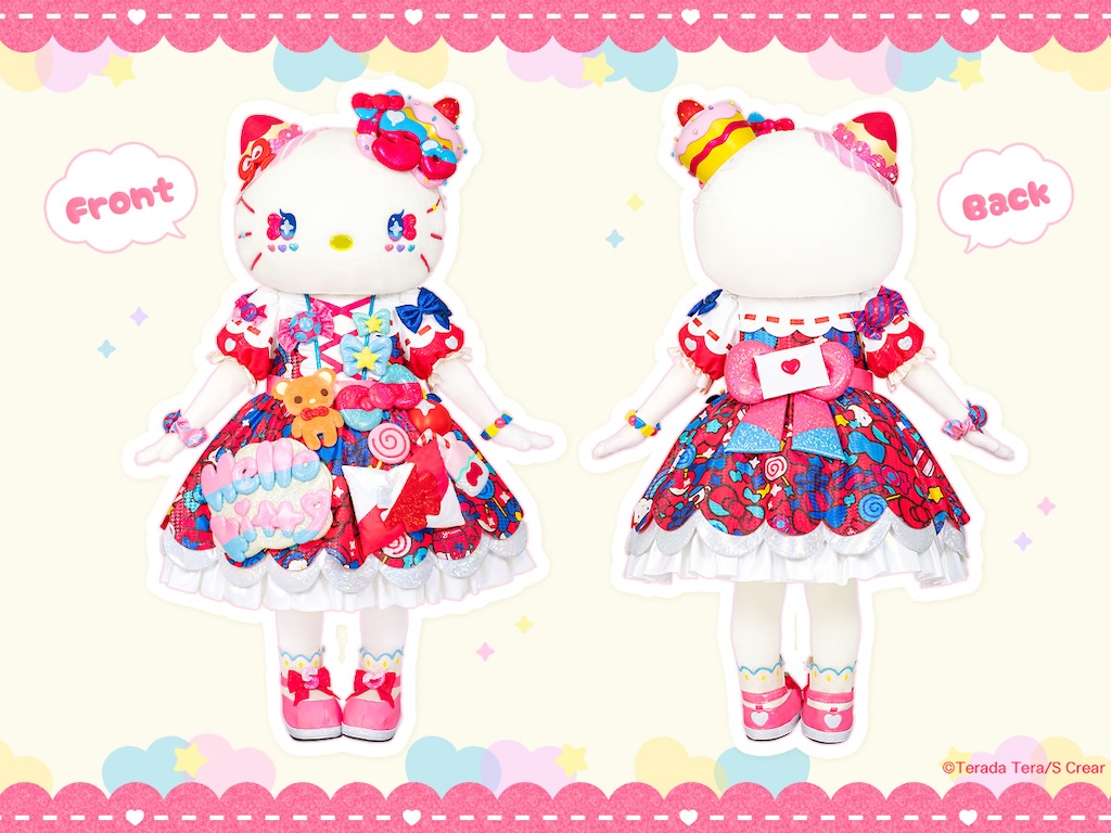 ハローキティ50th記念】レディキティハウスにコラボコスチュームで登場