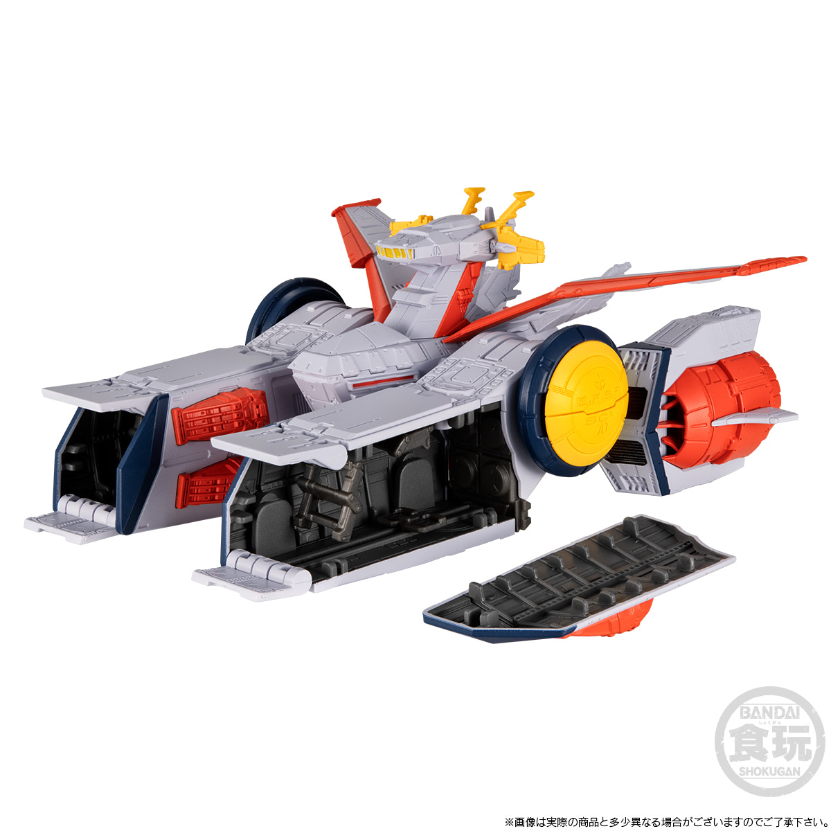 【新品、未使用】ガンダムコンバージ ホワイトベース ガンダム食玩ポータル FW GUNDAM CONVERGE WHITE BASE｜バンダイ