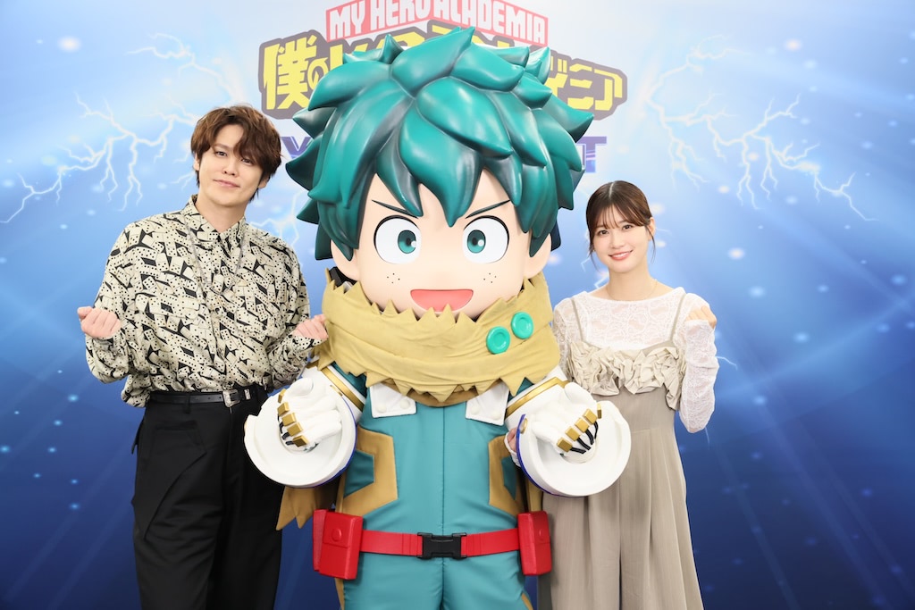 め*る様 ヒロアカ 劇場版ヒロアカ】宮野真守ついに見参！ めるるも念願の出演