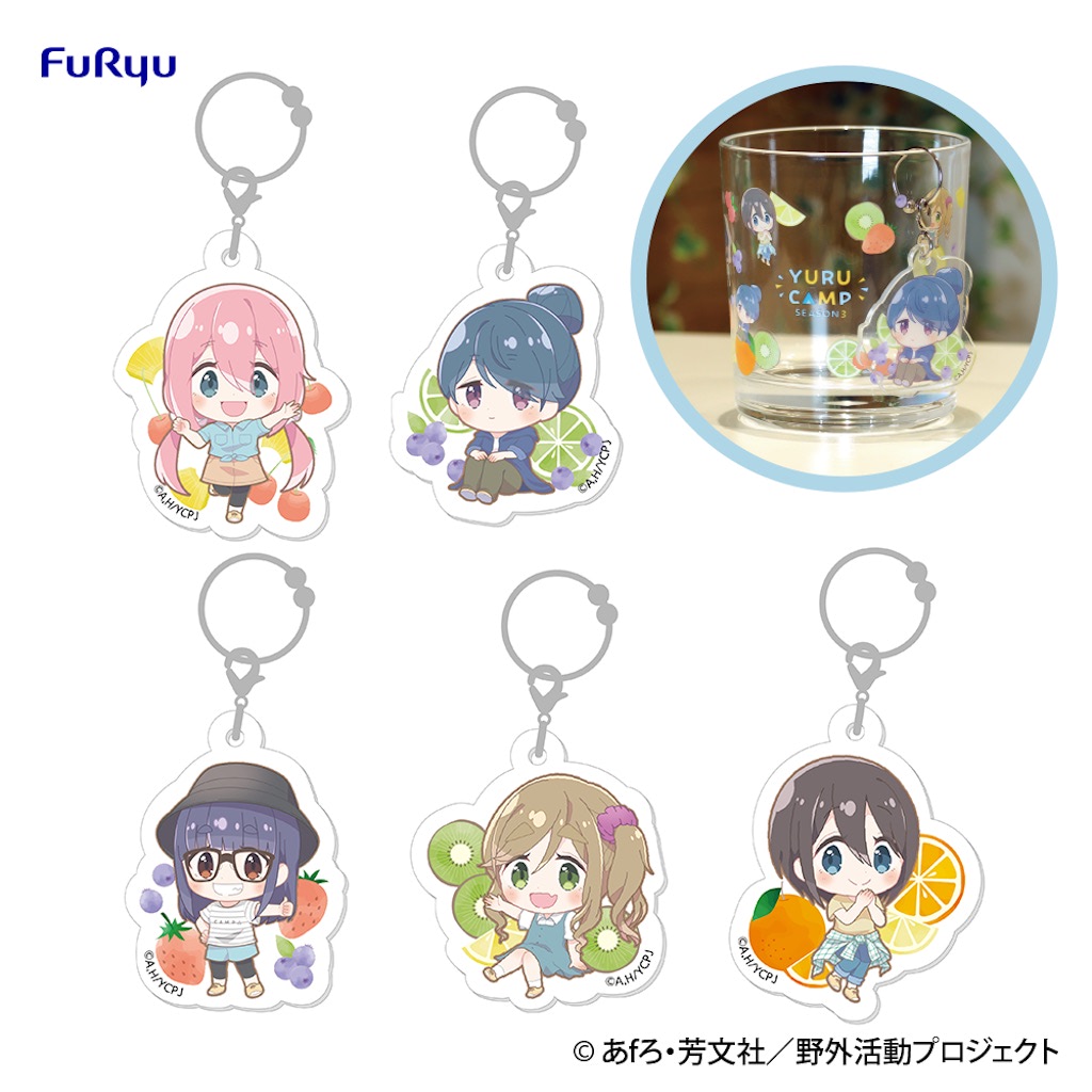 ゆるキャン　みんなのくじ　フィギュアセット ゆるキャン△】「みんなのくじ」にリンやなでしこフィギュア登場