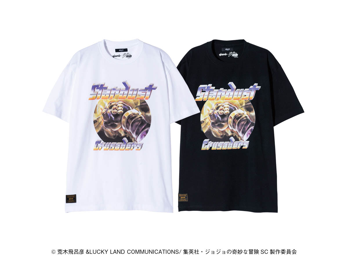 ジョジョ×glamb】スターダストクルセイダースをヴィンテージ仕上げ 