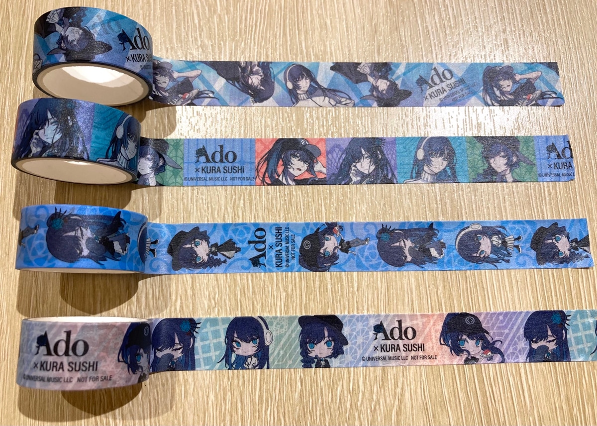 くら寿司　Ado 6個セット くら寿司 Ado 6個セット Ado × くら寿司 6月21日よりグッズ