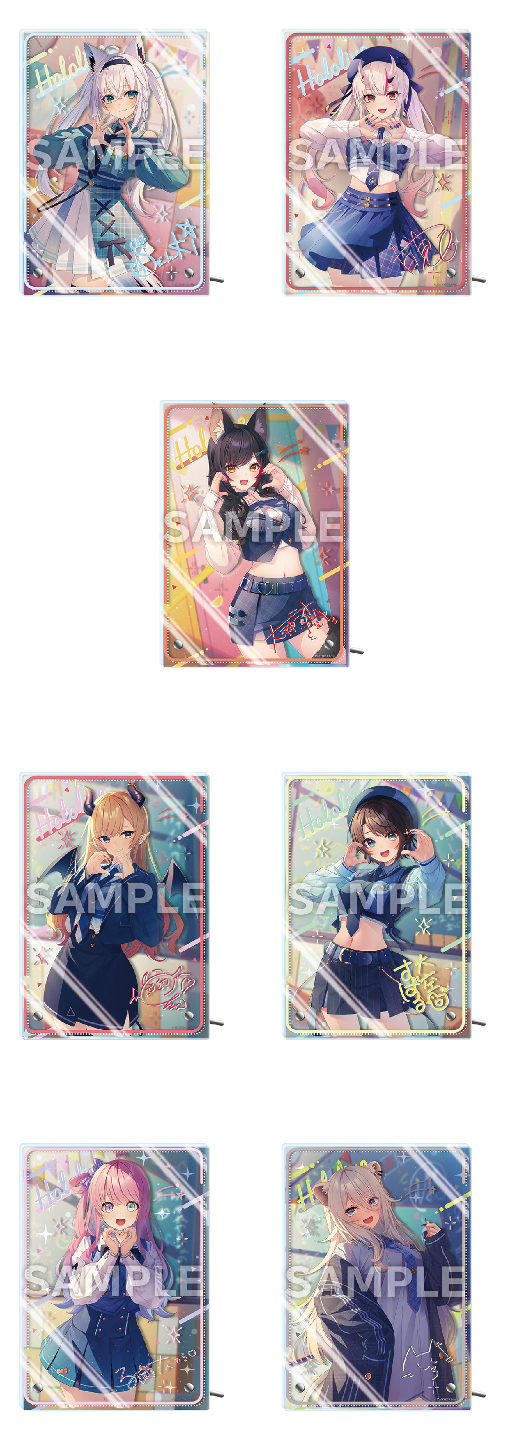 ローソン】『ホロライブ』白上フブキ、百鬼あやめ達7名とコラボ