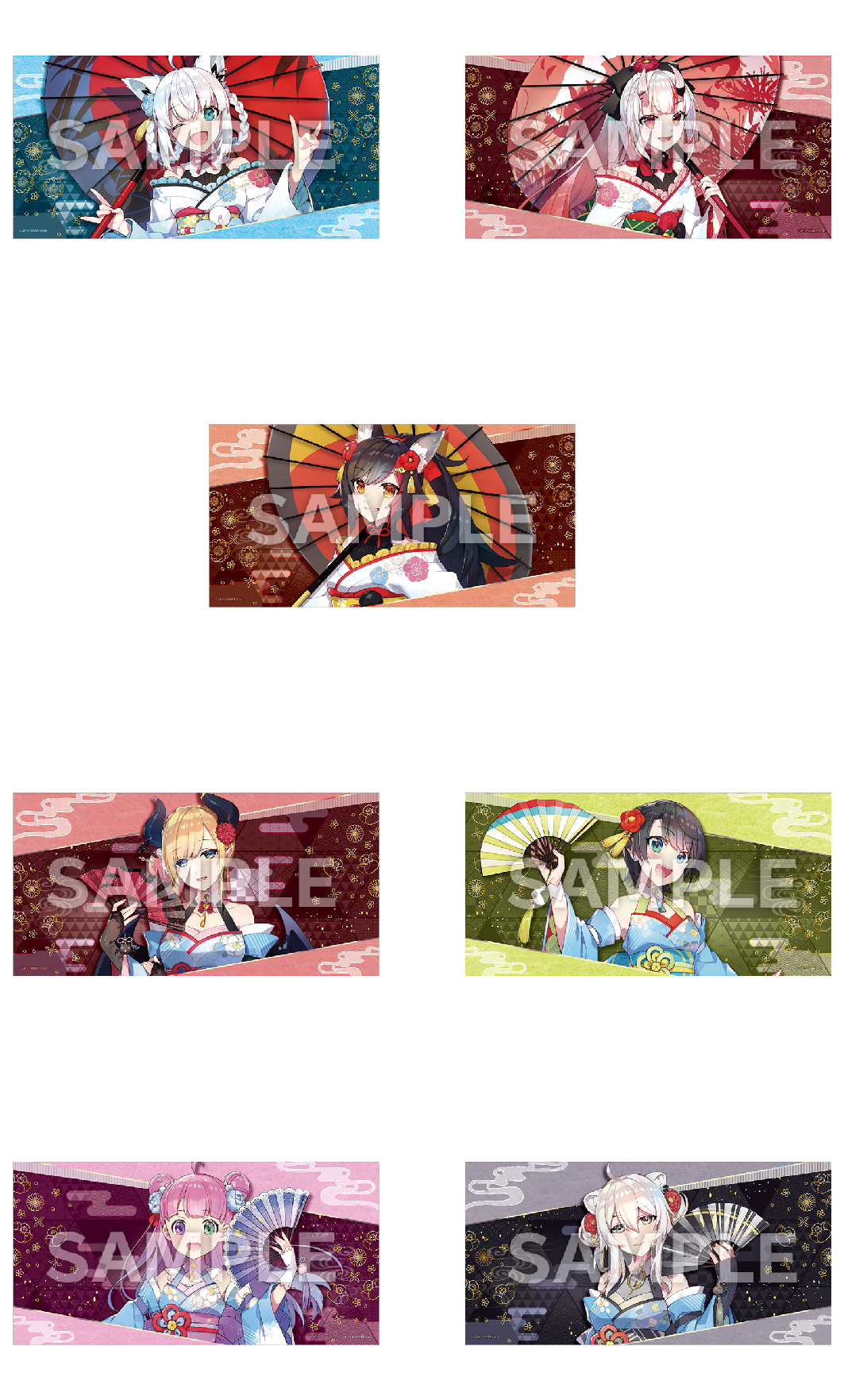 ローソン】『ホロライブ』白上フブキ、百鬼あやめ達7名とコラボ