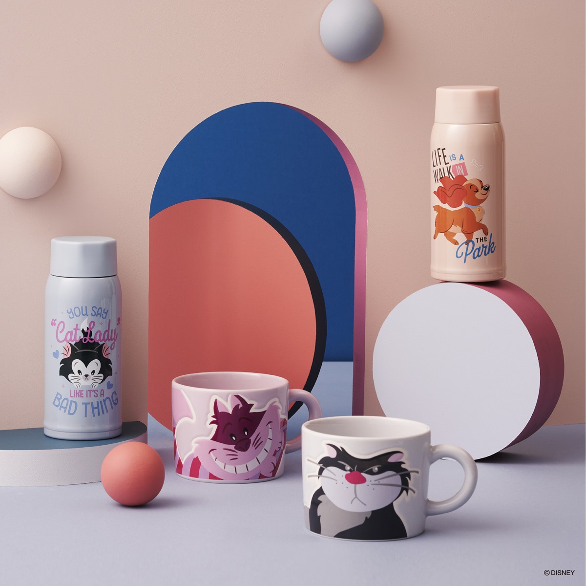 ディズニー×Afternoon Tea】犬＆猫キャラが主役の大人可愛いアイテム