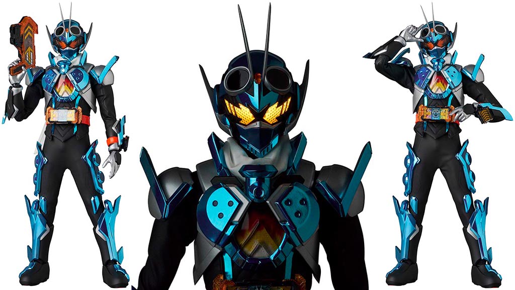 仮面ライダーガッチャード】メッキが輝く30センチ可動フィギュア