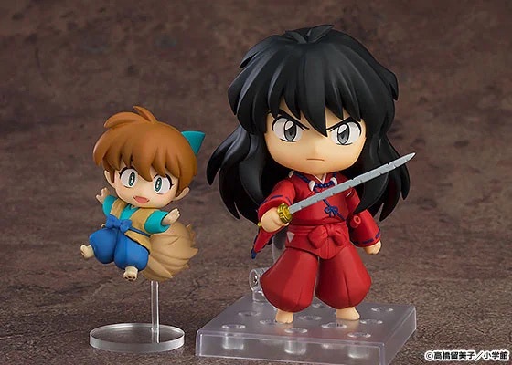 犬夜叉　ねんどろいど　朔の日＆七宝　まとめ売り 犬夜叉】朔の日姿の犬夜叉と七宝がそろってねんどろいど化