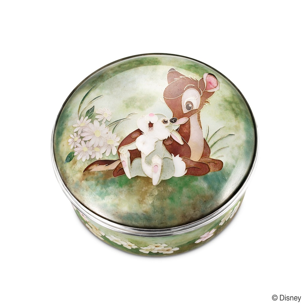 ディズニー】名作を美しくとじこめた素敵な「七宝宝石箱