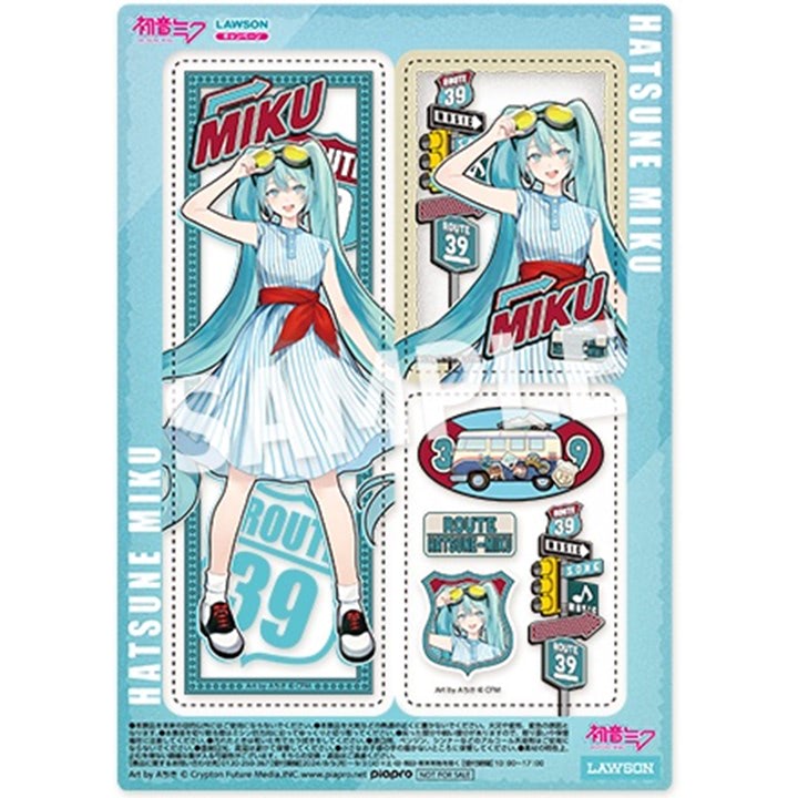 初音ミク アクスタ ローソン LAWSON 限定 終売 コンプ