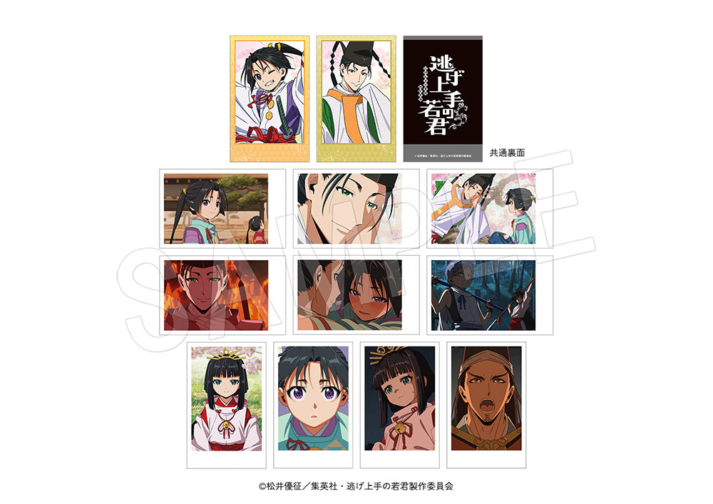 逃げ上手の若君 メディコス ポップアップコーナー グッズセット TVアニメ「逃げ上手の若君」のPOP UP SHOPが有楽町マルイ・神戸