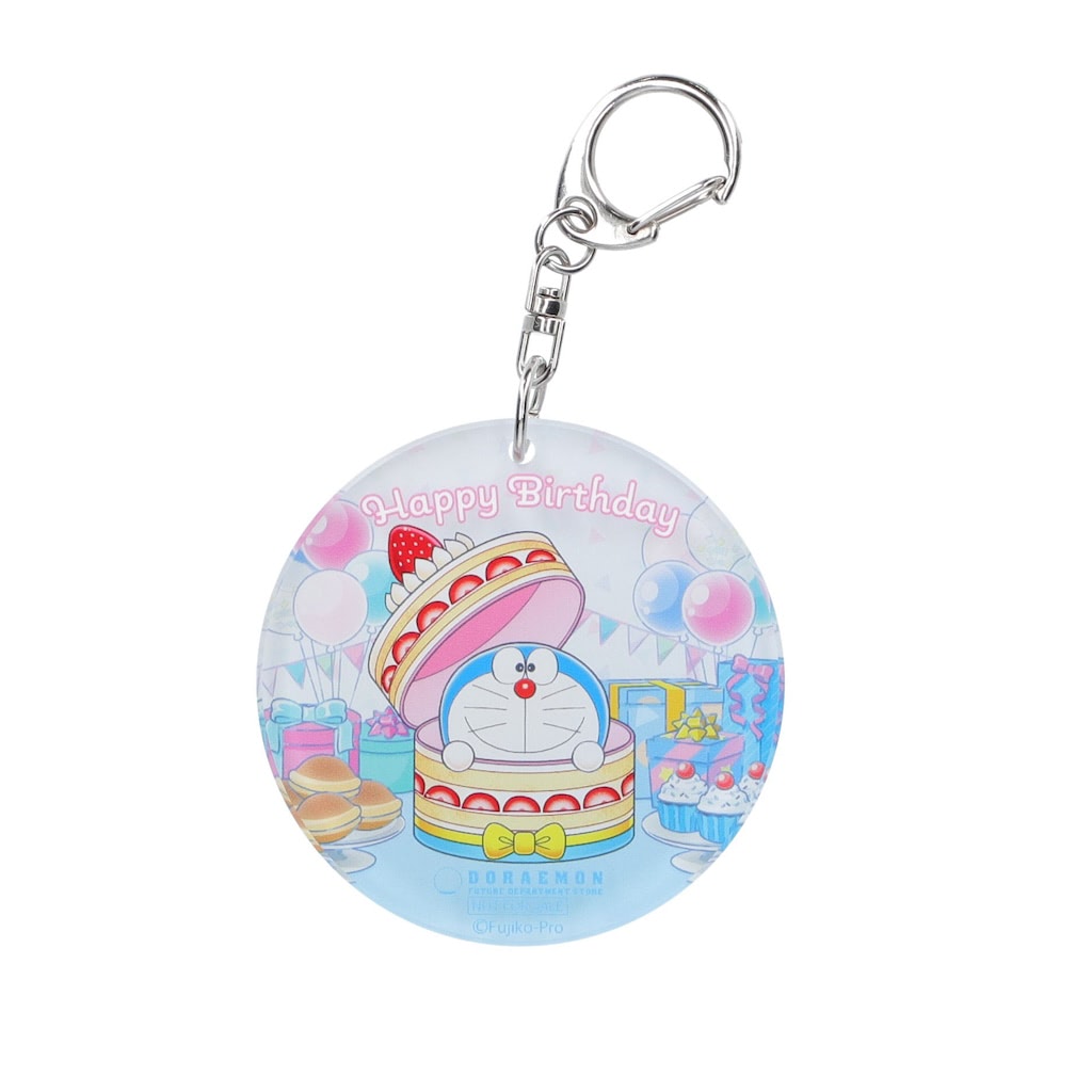 美品　激レア　ドラえもん　小物入れ　バースデー　誕生日　専用ケース付き ドラえもん】今年はケーキがポイント☆お誕生日グッズをCHECK