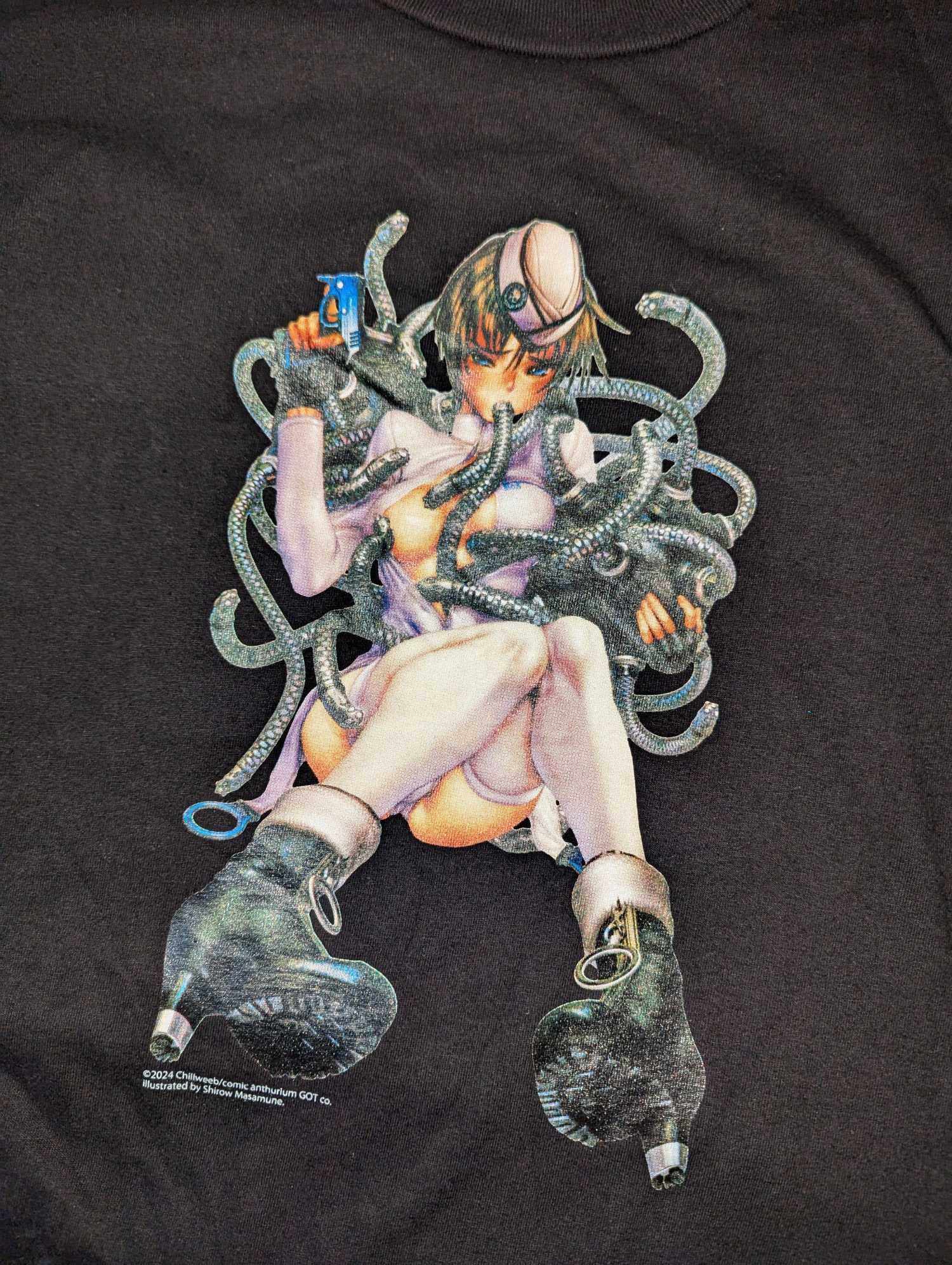 士郎正宗】新作イラストTシャツのこだわりを『chillweeb』に取材