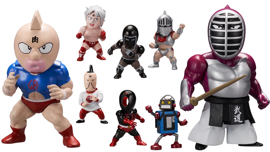 あーっとキン肉マンたちがデフォルメトレーディングフィギュアに
