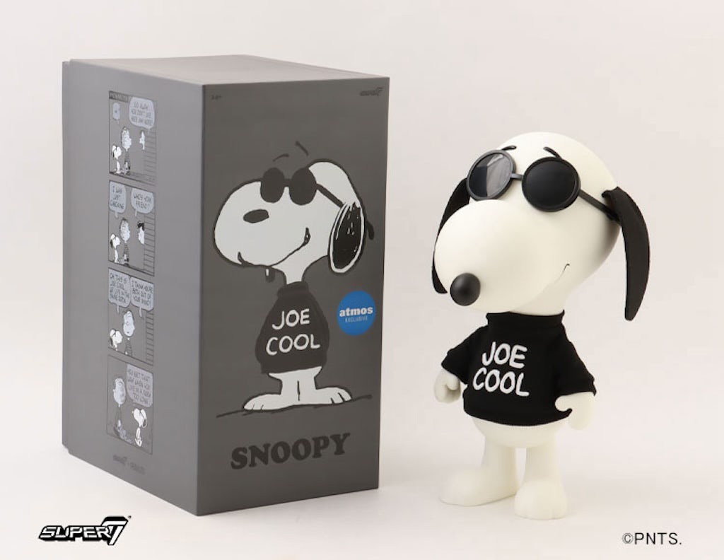 SNOOPY - atmos 100体限定 SNOOPY JOE COOL スヌーピー】atmos限定”ジョー・クール”、イカしてる