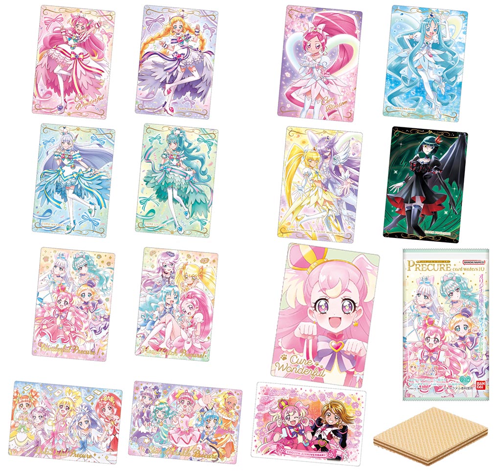 我也なむプリキュアウエハース　1弾〜10弾　フルコンプセット 我也なむ様専用プリキュアウエハース 1弾〜10弾 フルコンプ