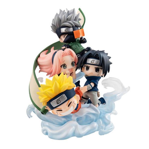 NARUTO J-WORLD 絆　第七班　和解　手ぬぐい　ナルト NARUTO＆BORUTO J-WORLD絵巻 絆 ～新生第七班・受け継がれる意志
