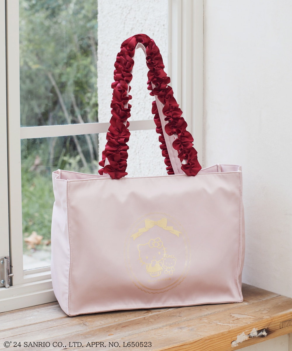 Maison de FLEUR HELLO KITTY 50周年 トートバッグ ハローキティ】誕生50周年を記念したメゾフルの新作がめちゃカワ