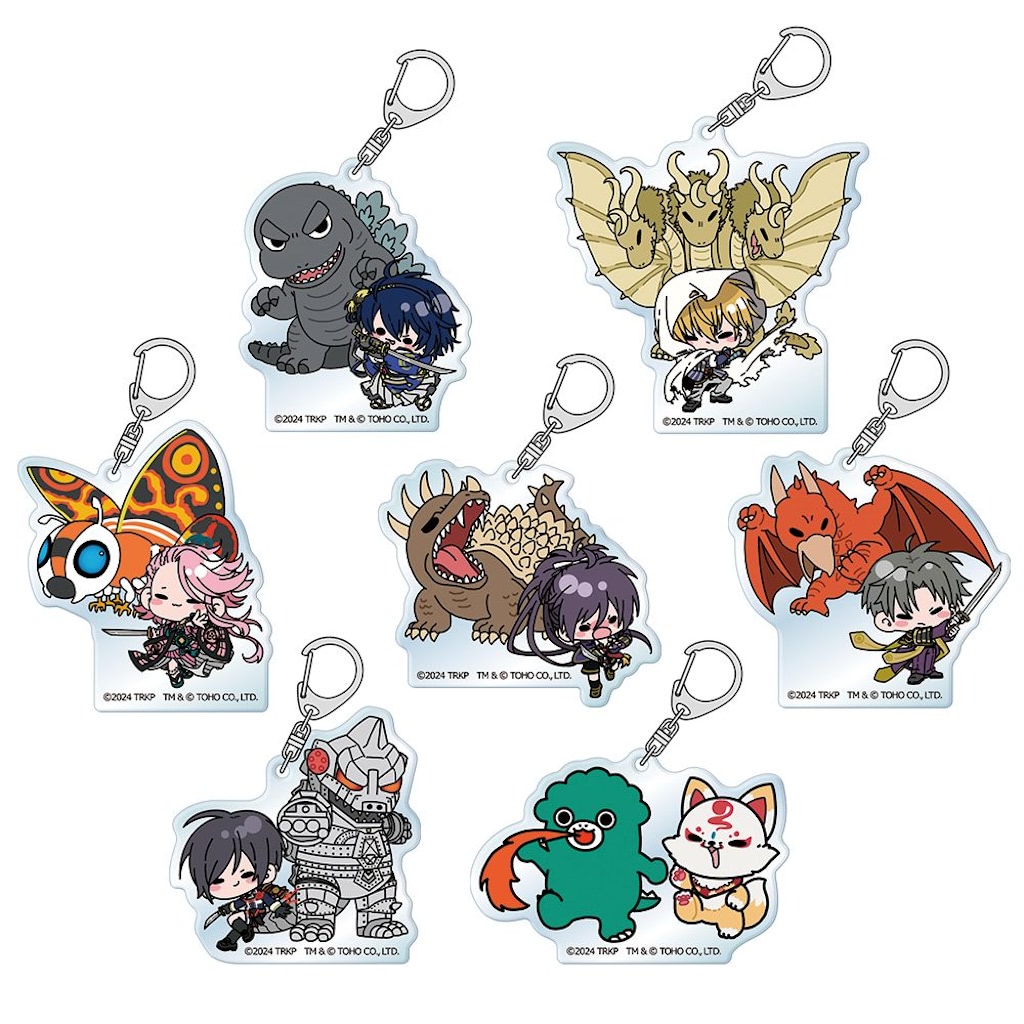 刀剣乱舞×ゴジラ】怪獣が刀剣男士姿に！？ 異色コラボが可愛いすぎ