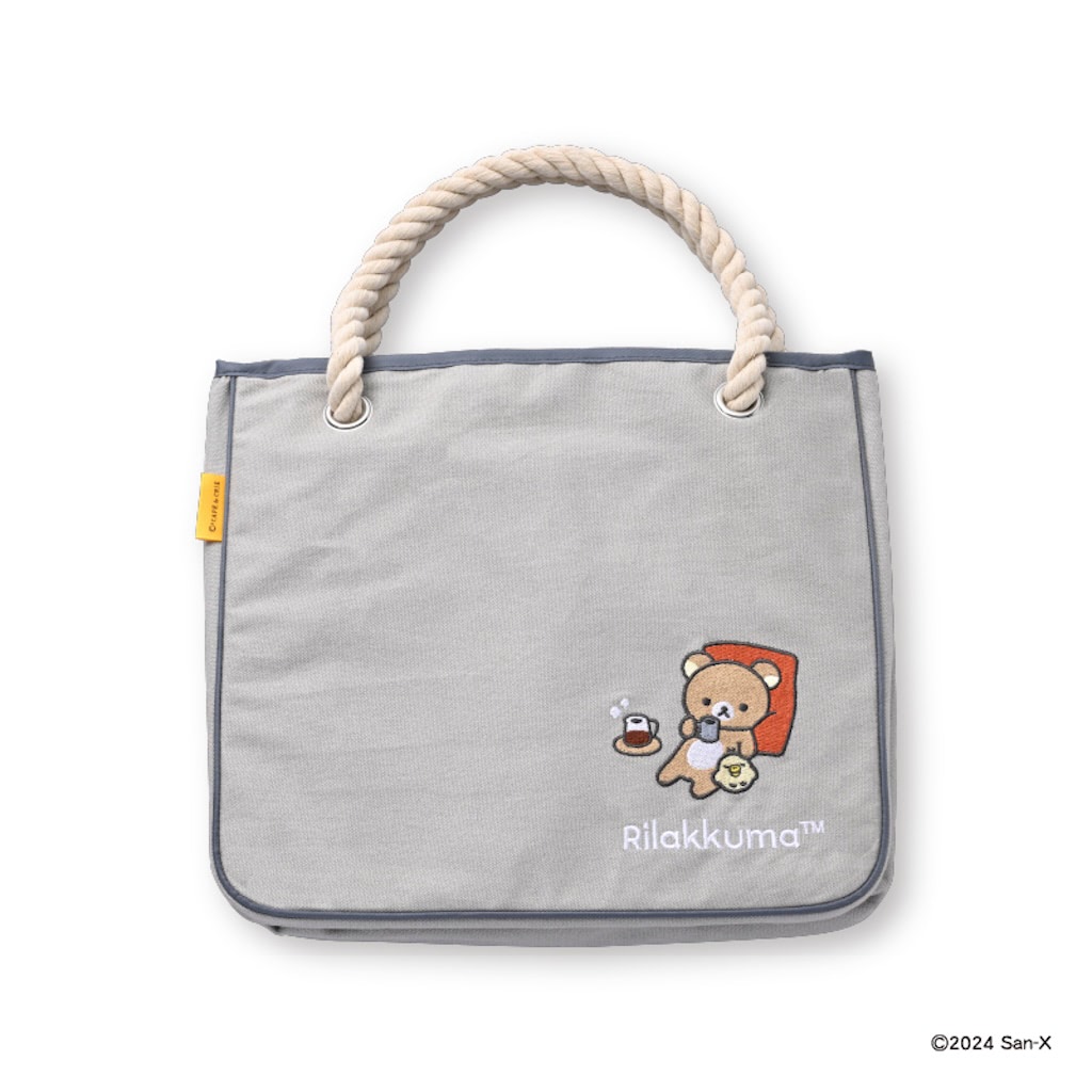 リラックマ】カフェ・ド・クリエと初コラボ、刺繍可愛いハッピーバッグ