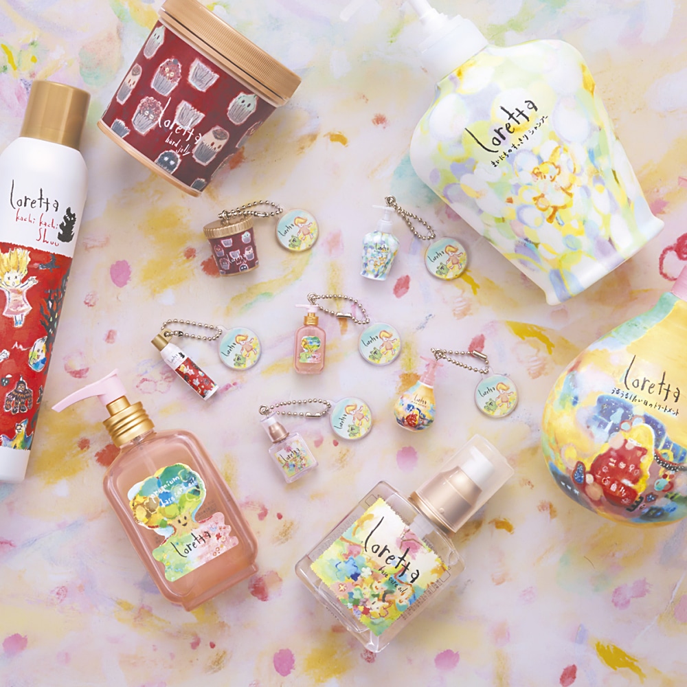 ガシャポン】ヘアコスメ・ロレッタのかわいパッケージがミニチュアに