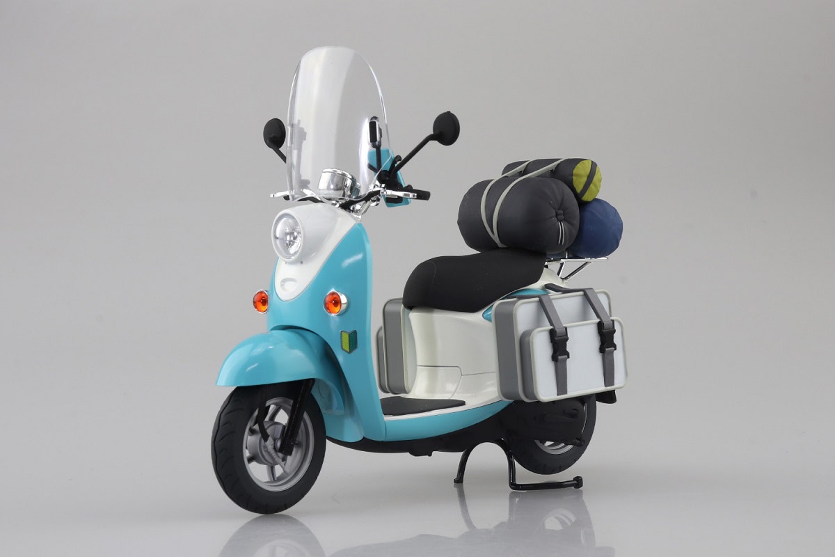 ゆるキャン△】プラモデル「志摩リンのスクーター」の再生産決定 