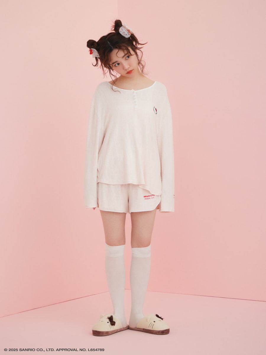 スナイデルホーム　HELLO KITTY ルームウェア ハローキティ】スナイデル ホームと初コラボ！ 可愛すぎるルーム