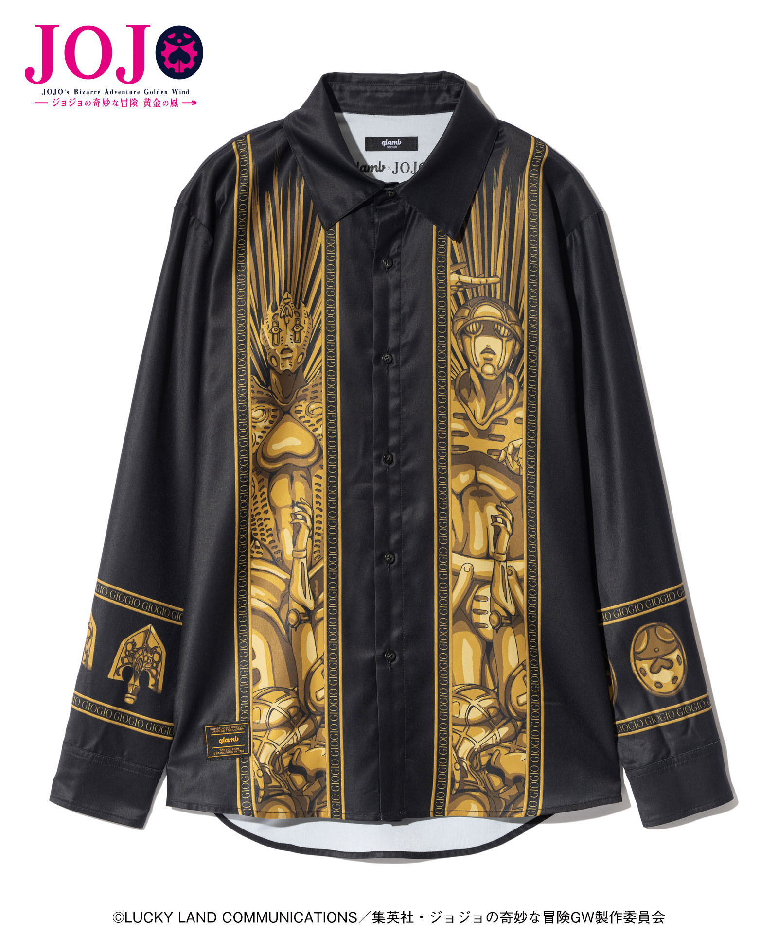 ヨッシン　ジョジョの奇妙な冒険　黄金の風　MA-1 ジョジョの奇妙な冒険】glamb『黄金の風』コラボ！ よしよしよし