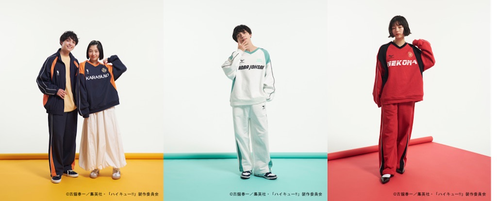 ハイキュー 烏野高校 刺繍プリントスウェットクルー＆パンツ andST Lサイズ ハイキュー 烏野高校 刺繍プリントスウェットクルー＆パンツ