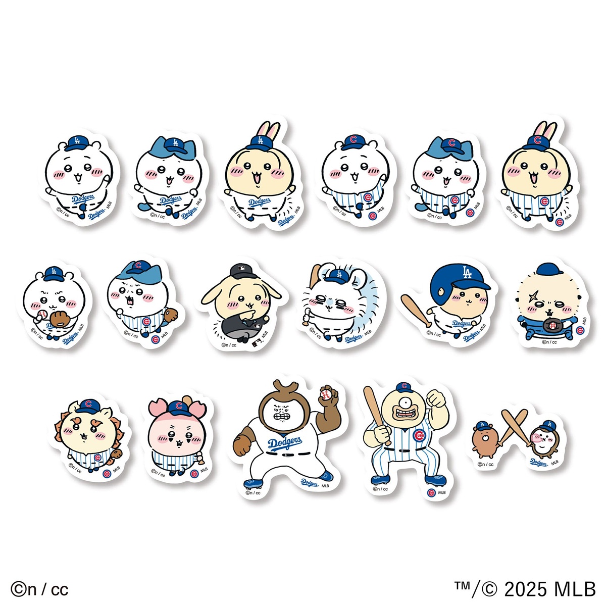 ちいかわ】MLBとコラボ！ ユニフォーム姿が可愛すぎるアイテム登場