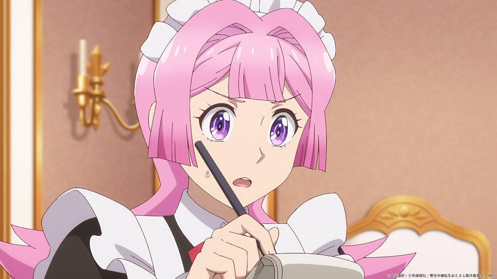 悪役令嬢転生おじさん』第8話、目覚めるとアンナがメイド姿に