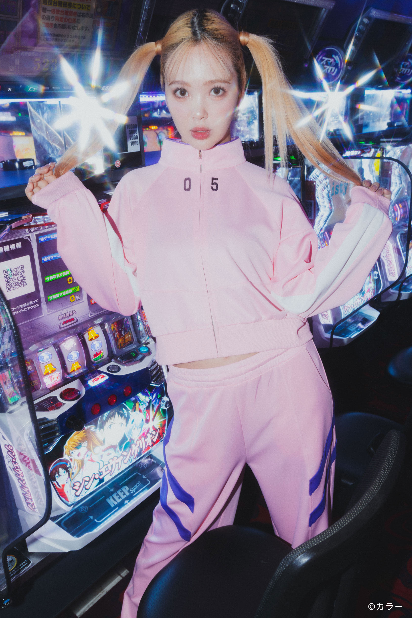 EVANGELIONxCALNAMUR】PLUGSUIT SWEAT/ネイビー（00