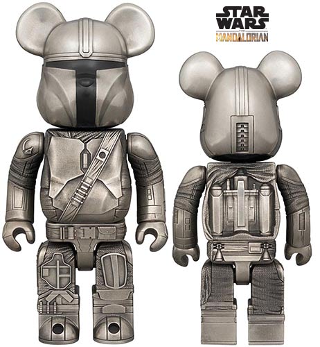 BE@RBRICK - ベアブリック BE@RBRICK マンダロリアン MANDALORIAN マンダロリアン」のBE@RBRICKが100％＆400％の2サイズセットと