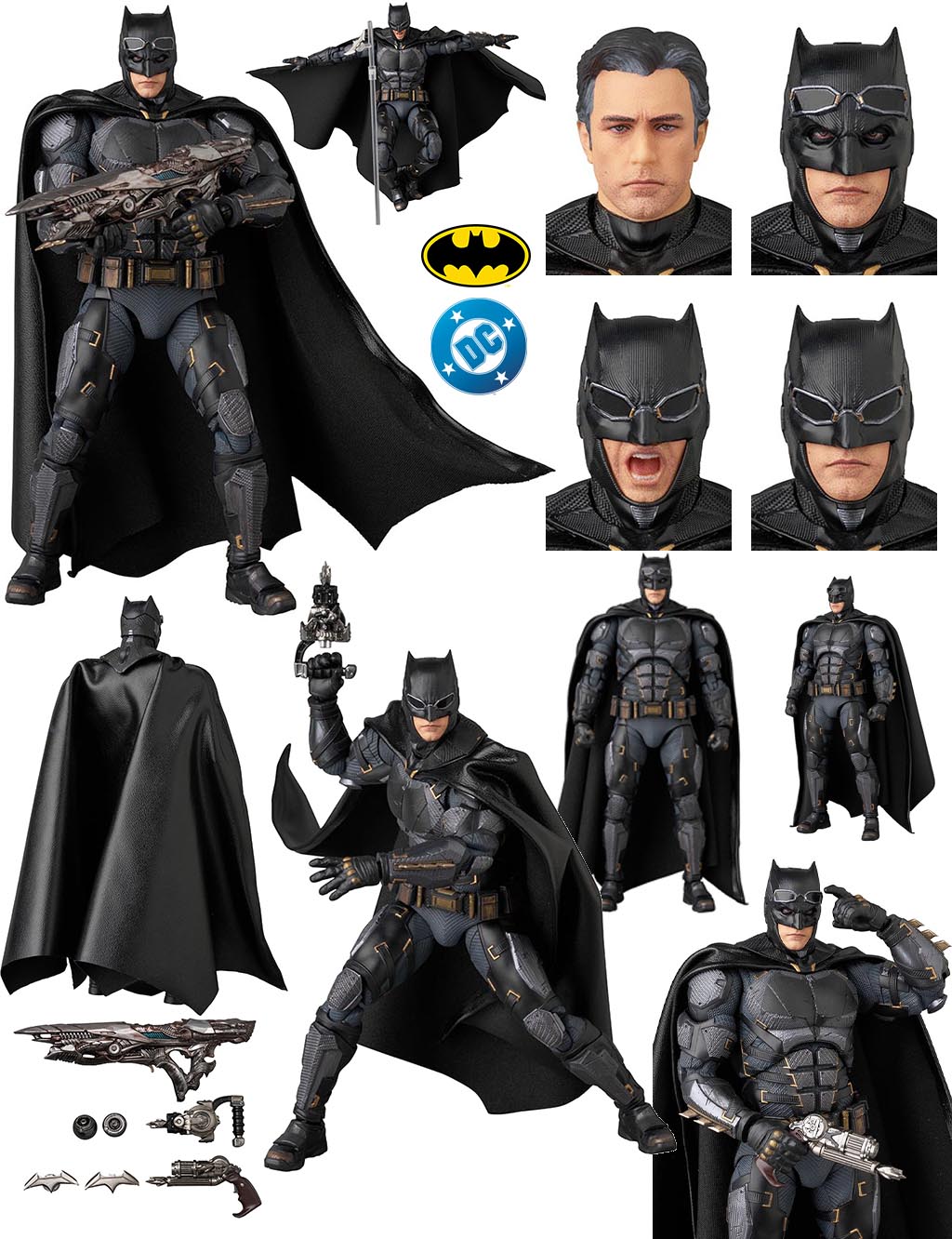 バットマン フラッシュ アクアマン フィギュアーツ　MAFEX セット 41f7Hi5LfvL.jpg_BO30,255,255,