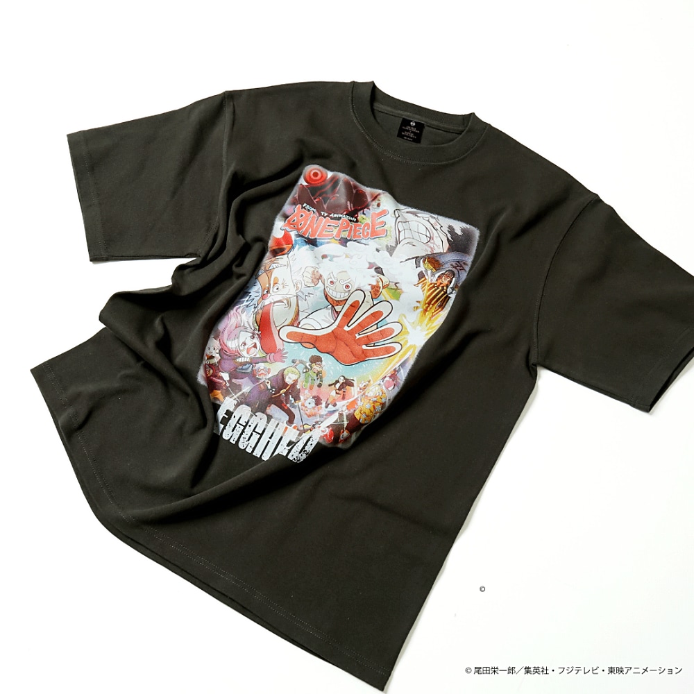 BANDAI ワンピース　公式Tシャツ　1+6=4 扉絵第186話　ヴィンテージ バンダイ 商品・サービスサイト | ワンピースTシャツ 1+6=4